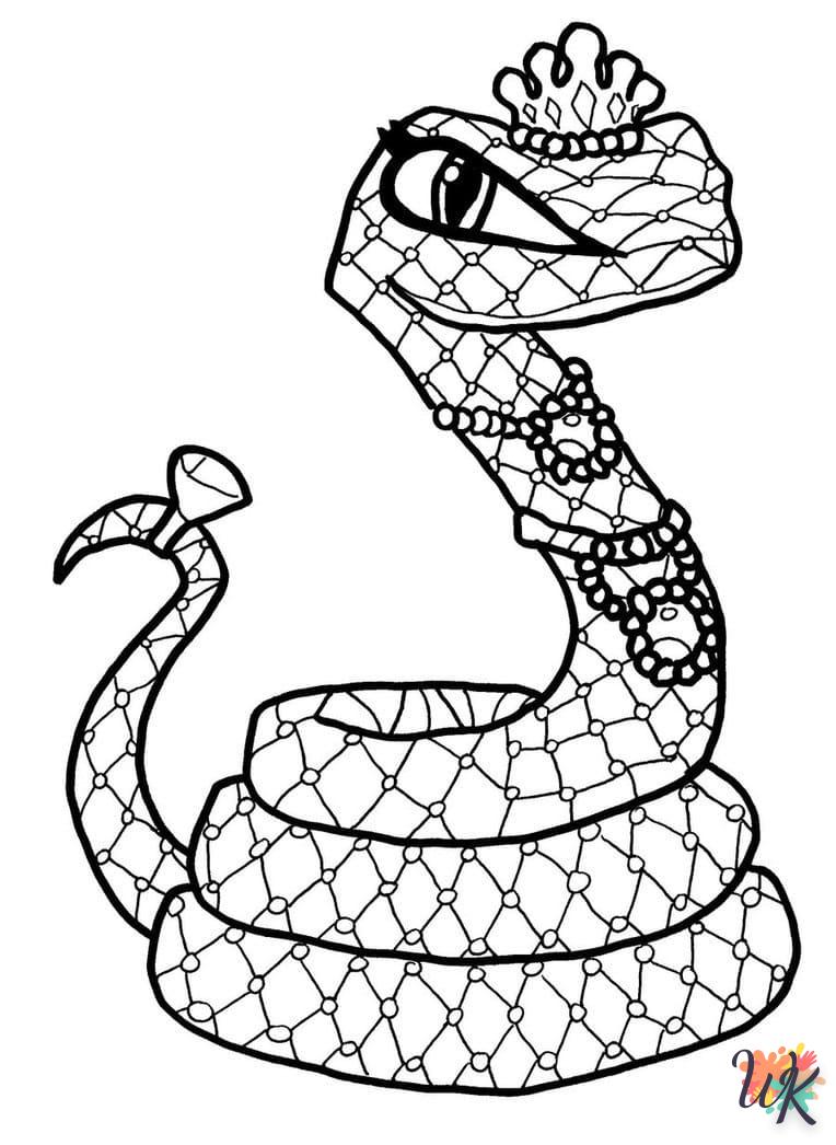 Coloriage Serpent 96