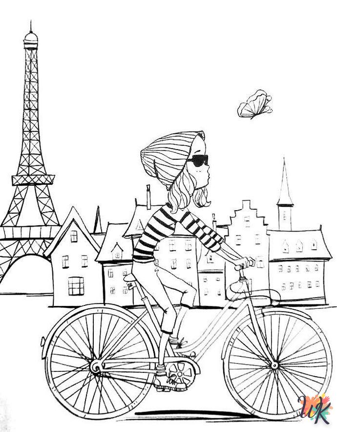 coloriage Tour Eiffel  et dessins