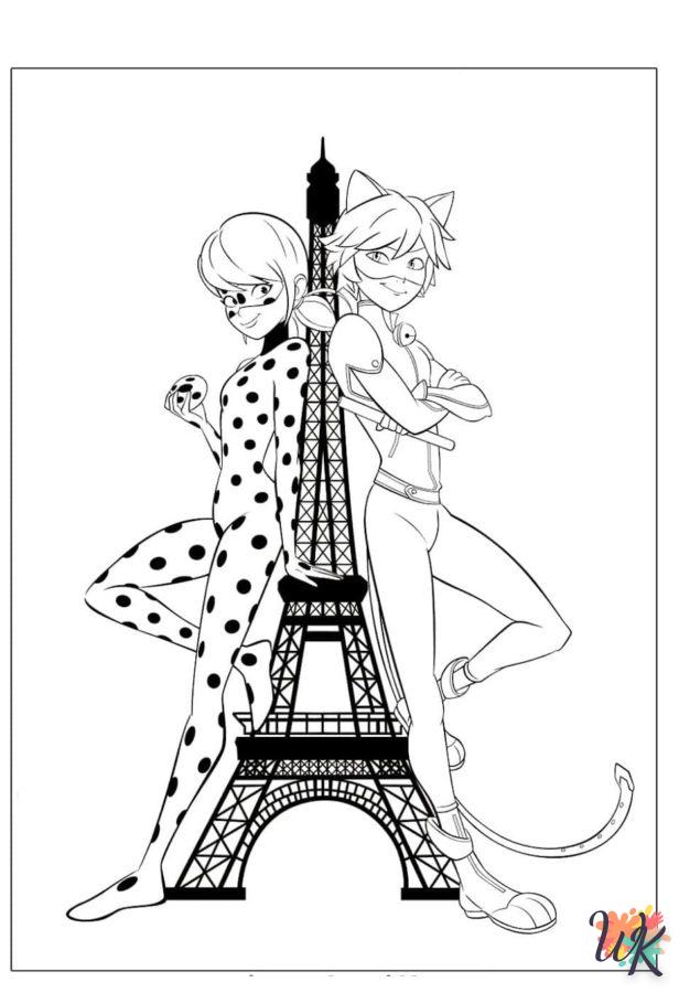 coloriage Tour Eiffel  enfant 2 ans a imprimer