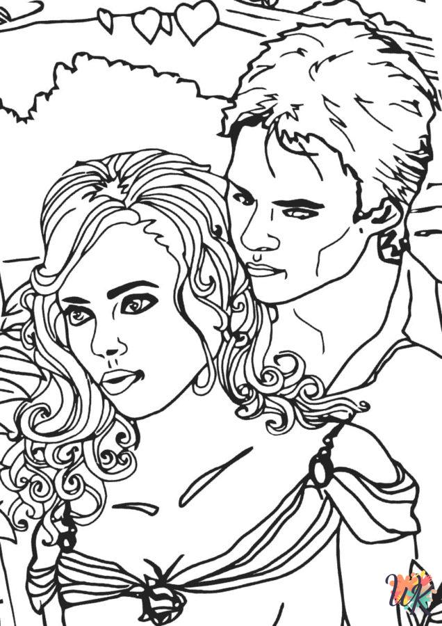 activité coloriage Vampire  en ligne 1