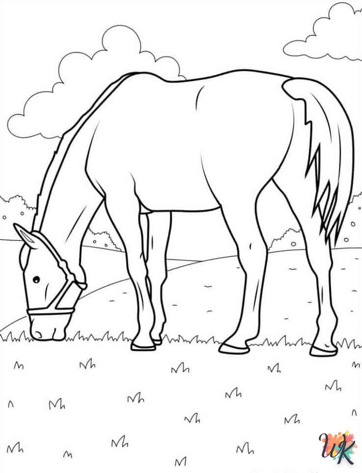 coloriage Animaux De La Ferme  a imprimer gratuit