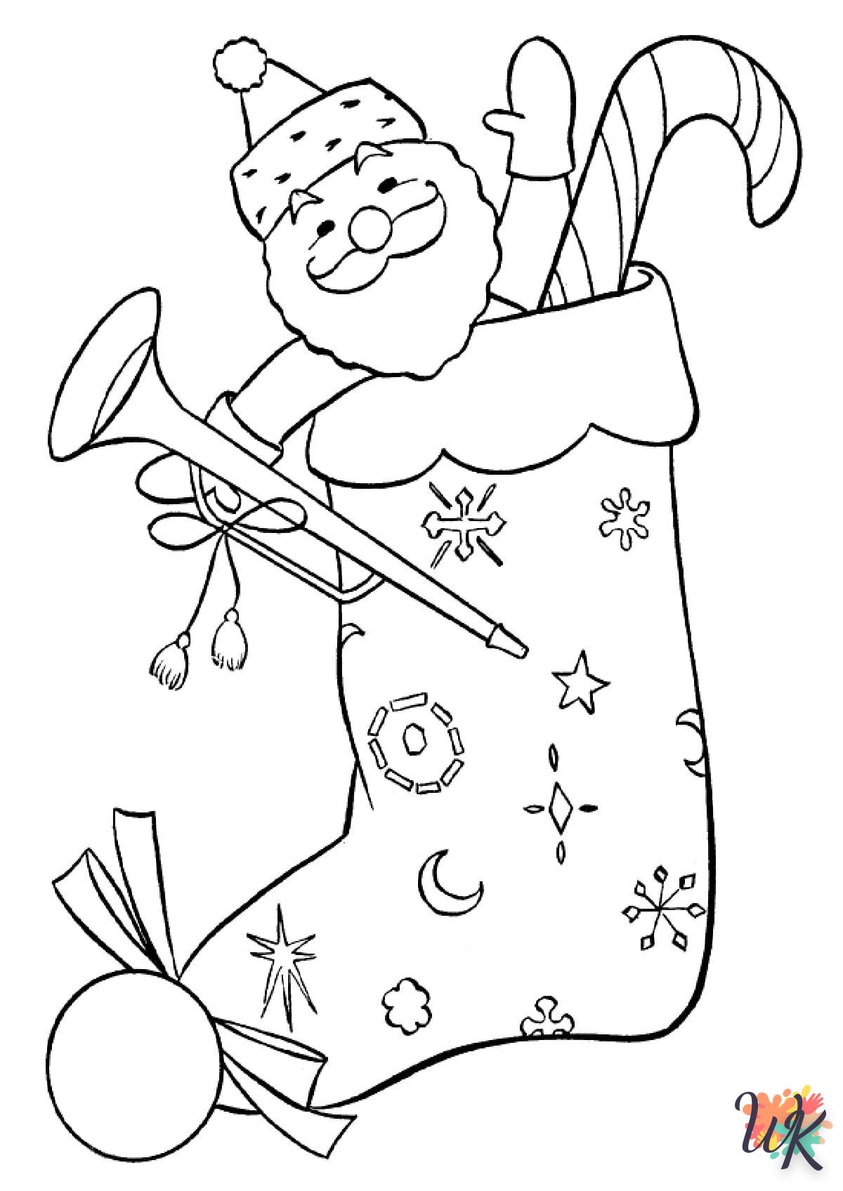 coloriage Cadeaux de Noel  et dessins 1