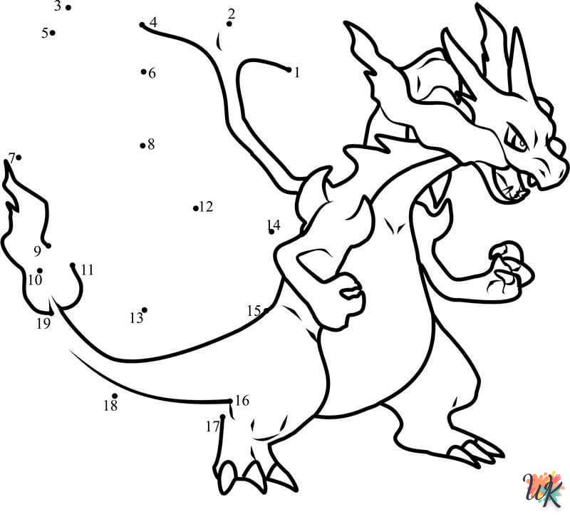 Coloriage Dracaufeu 26