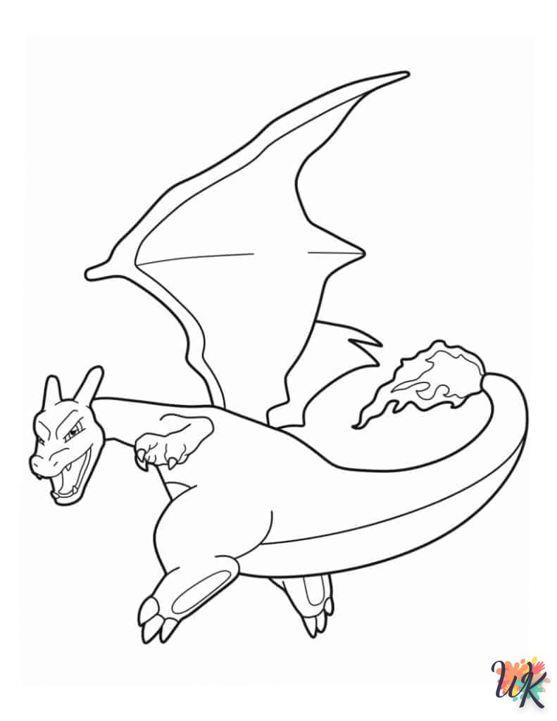 Coloriage Dracaufeu 31