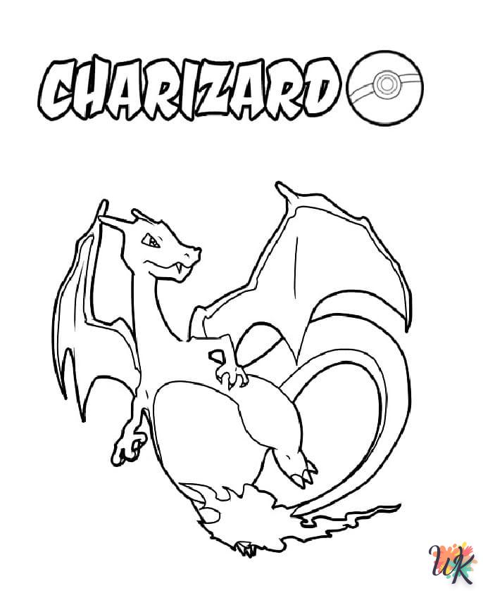 Coloriage Dracaufeu 52