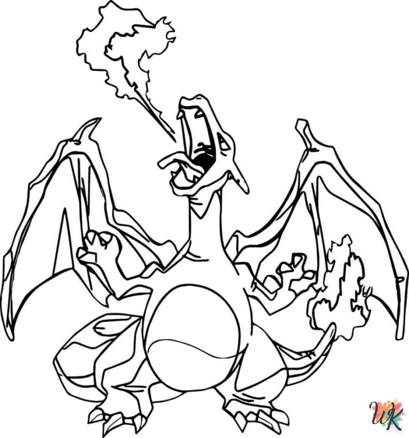 Coloriage Dracaufeu 58