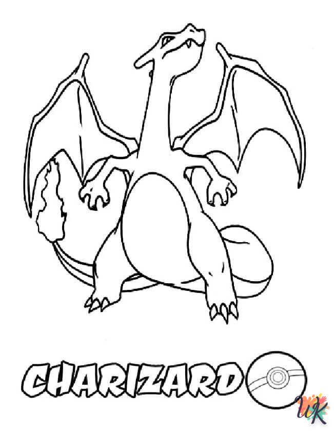 Coloriage Dracaufeu 61