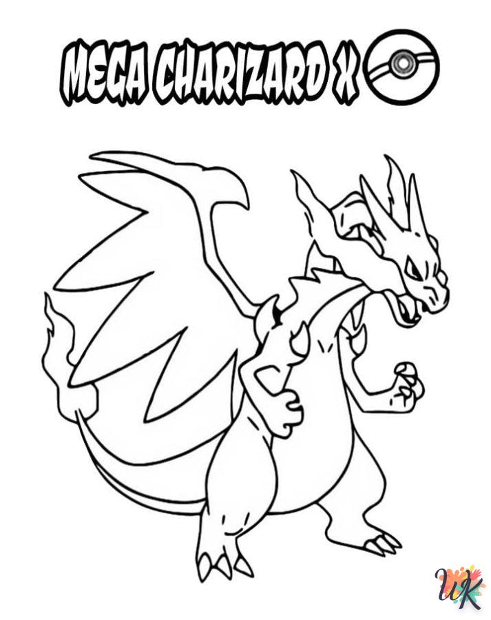 Coloriage Dracaufeu 64