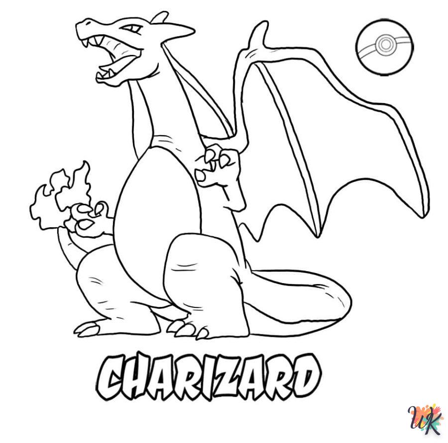 Coloriage Dracaufeu 70