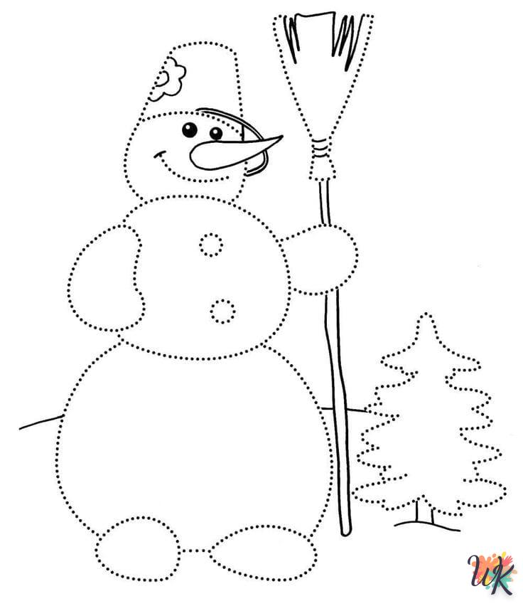 coloriage Hiver  a dessiner en ligne