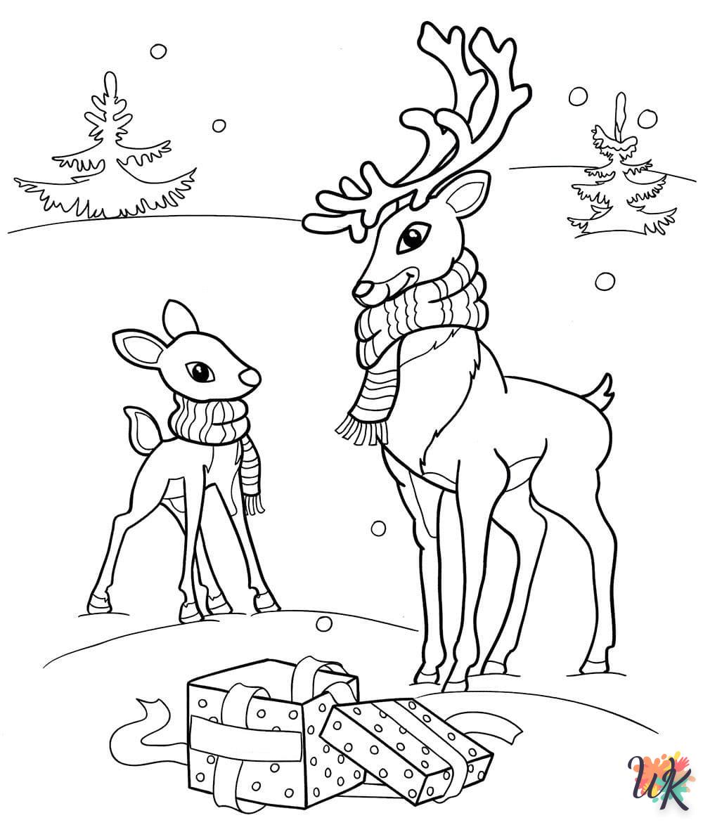 coloriage Hiver  a imprimer enfant 5 ans