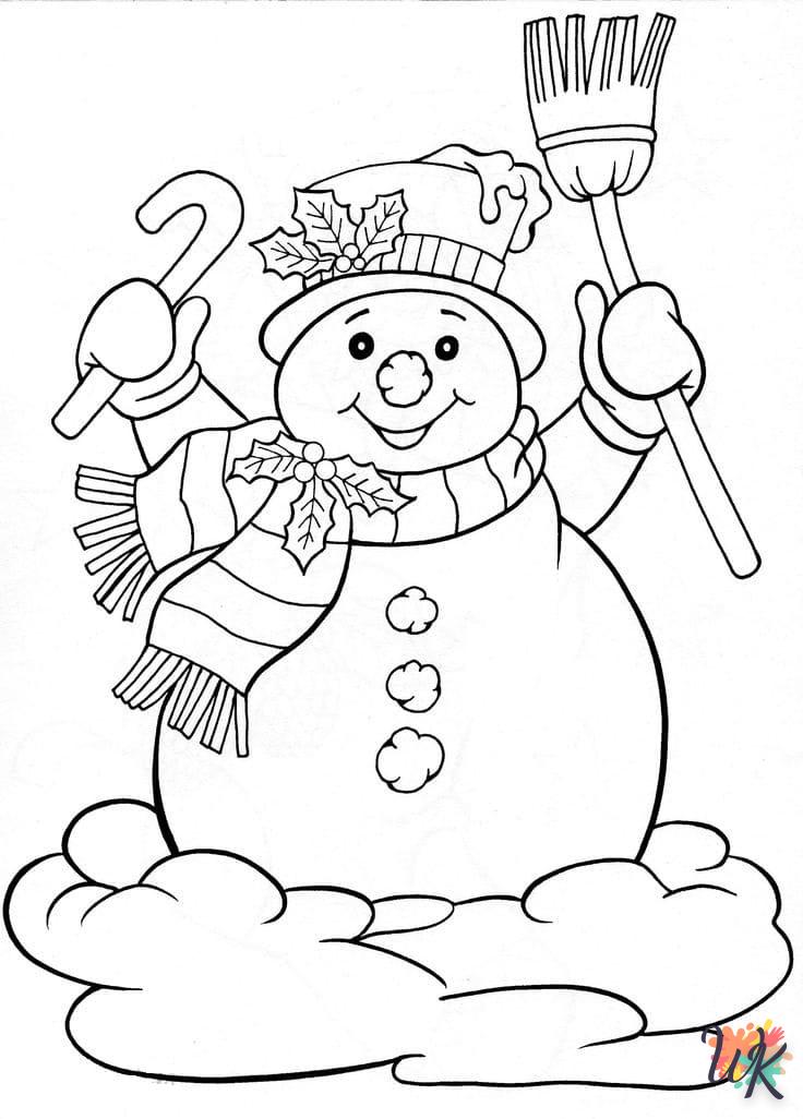 coloriage Hiver  de pour enfants