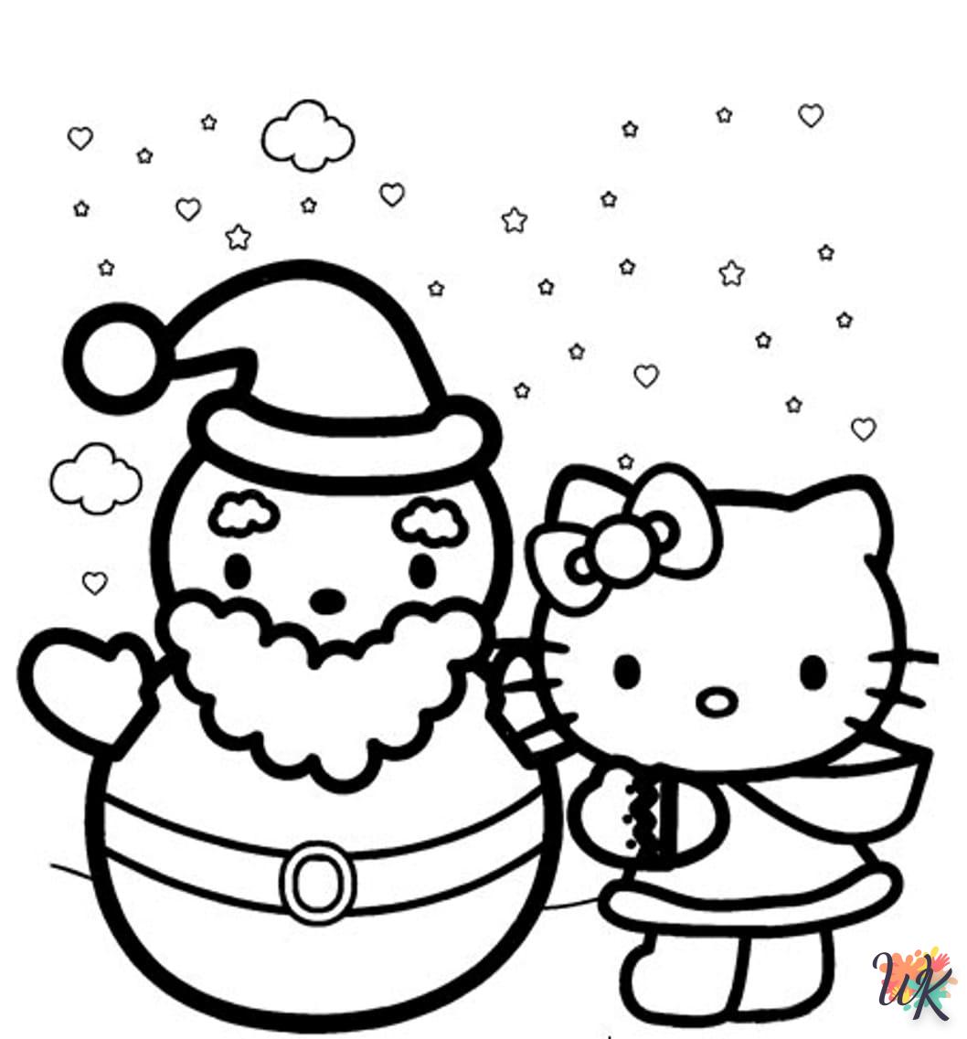 coloriage Hiver  educatif pour enfant