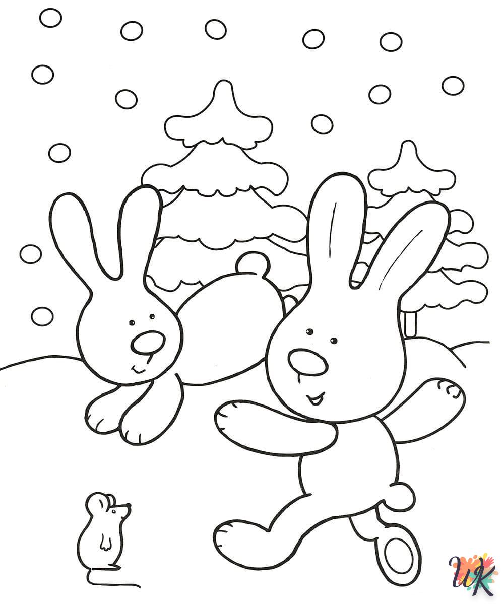 coloriage Hiver  a imprimer gratuitement