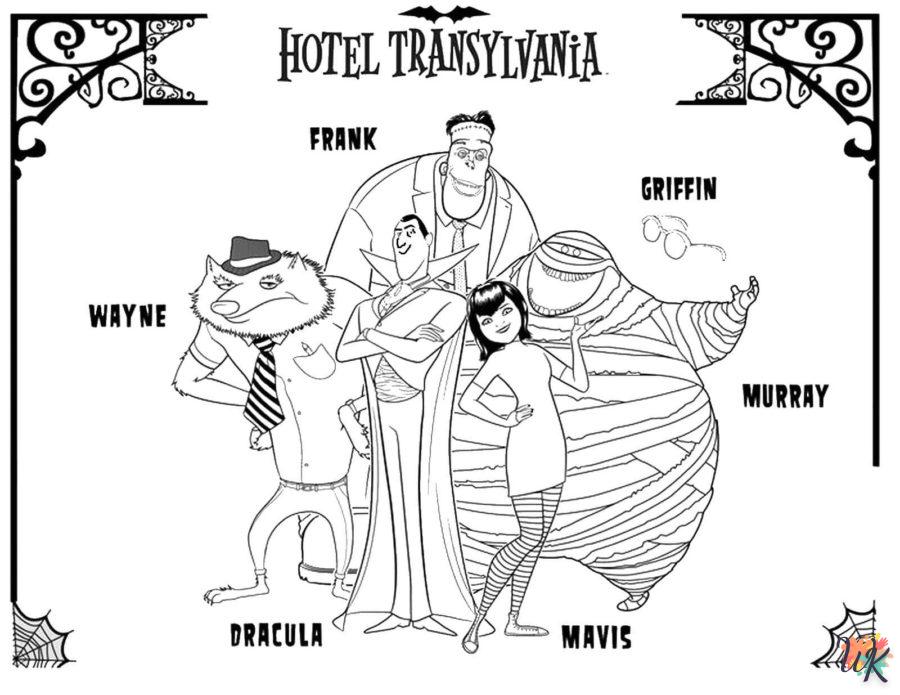 Coloriage Hotel Transylvanie 46