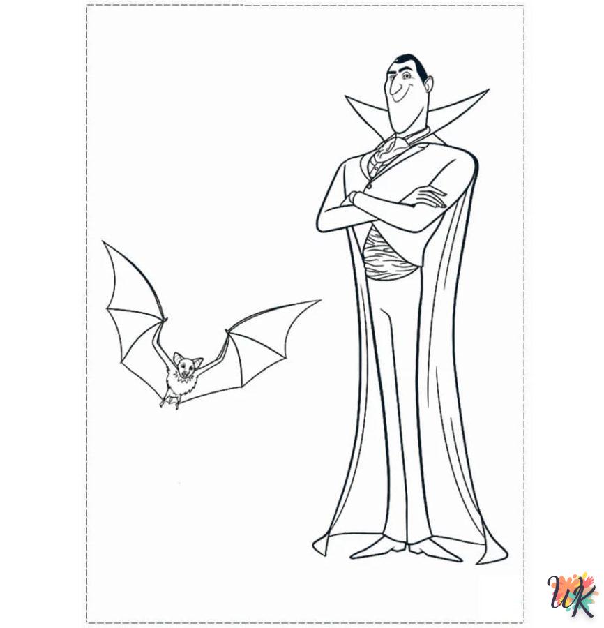 coloriage Vampire  en ligne a colorier 1