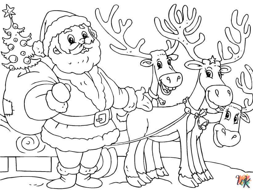 coloriage Noel  à imprimer gratuit 2