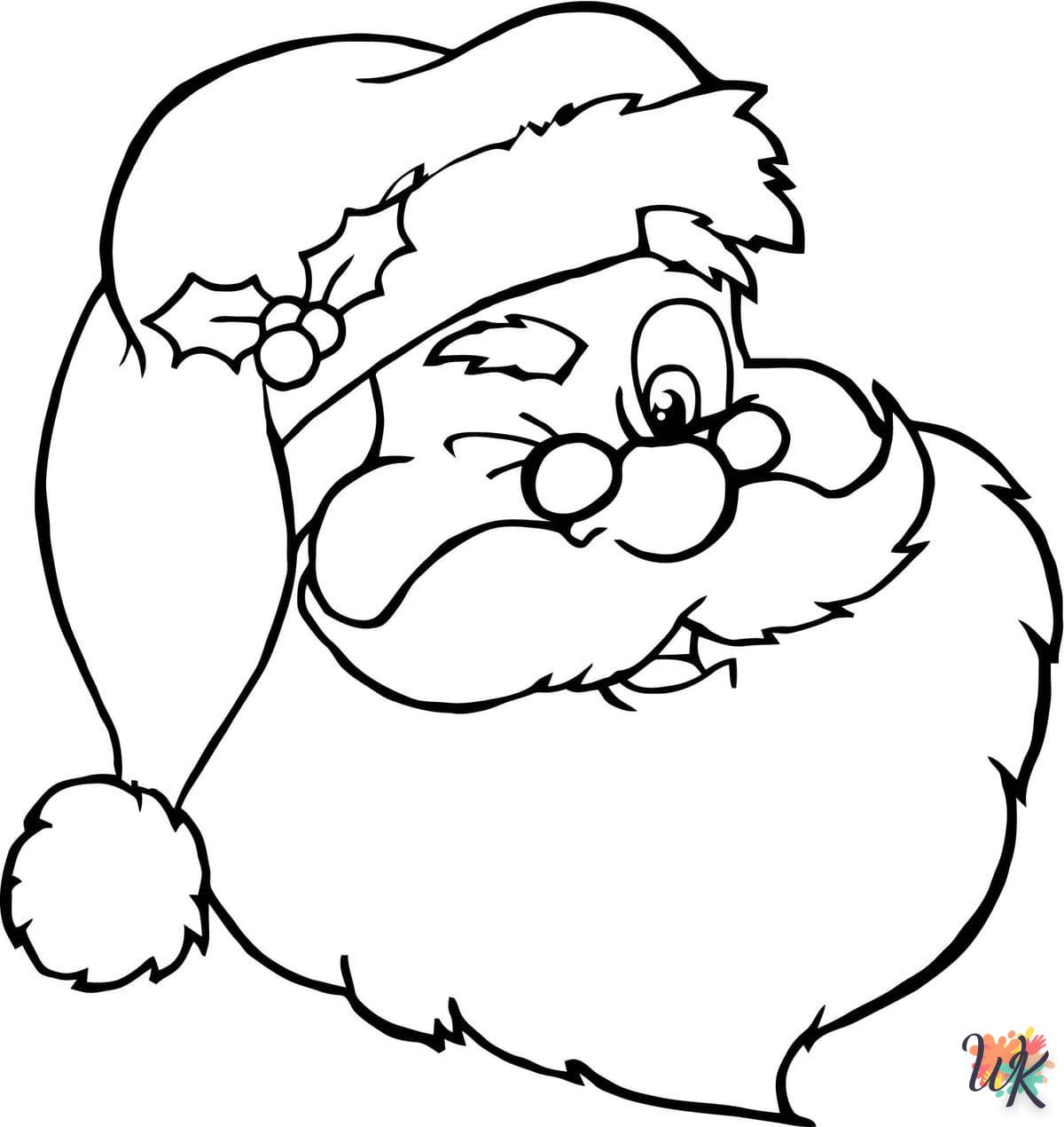 coloriage Noel  pour enfant à imprimer 1