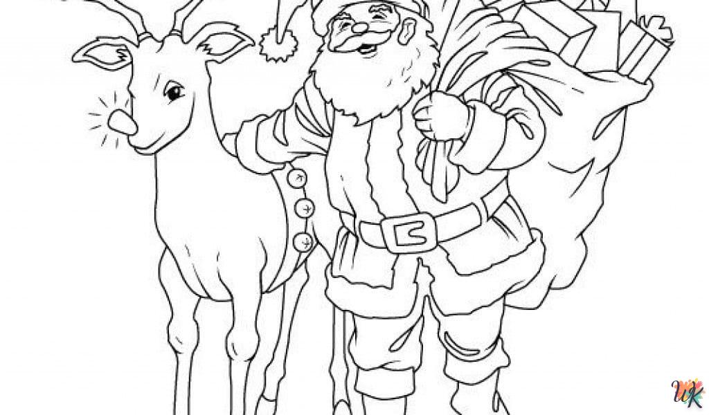 coloriage Noel  à imprimer pdf gratuit 3