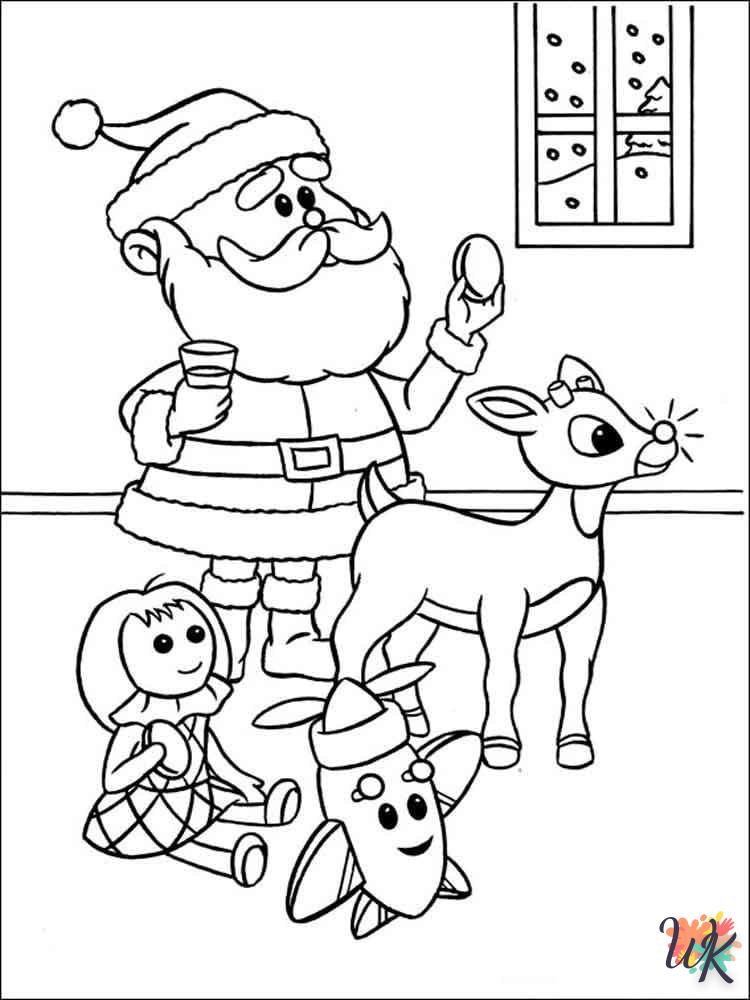 coloriage Noel  à imprimer gratuit