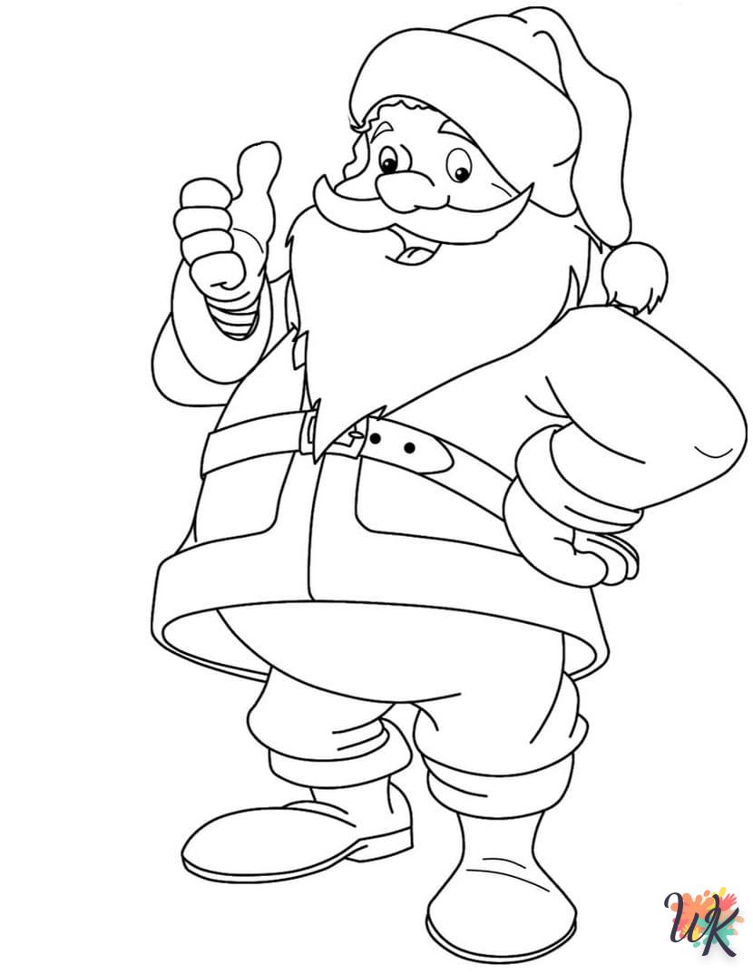 coloriage Noel  pour enfant 1