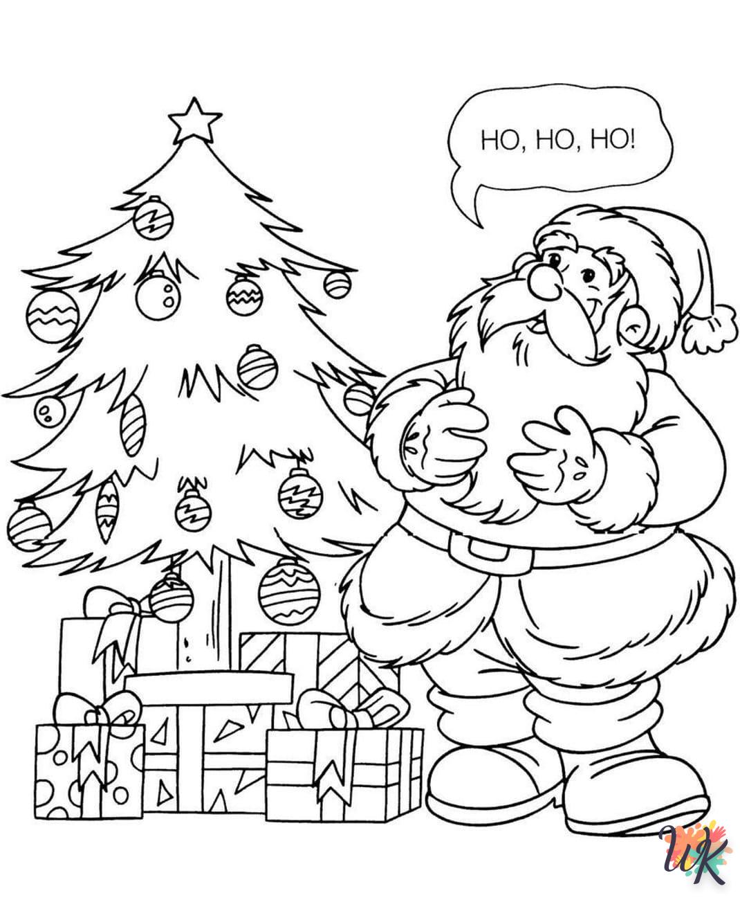 image de coloriage Noel  pour enfant 1