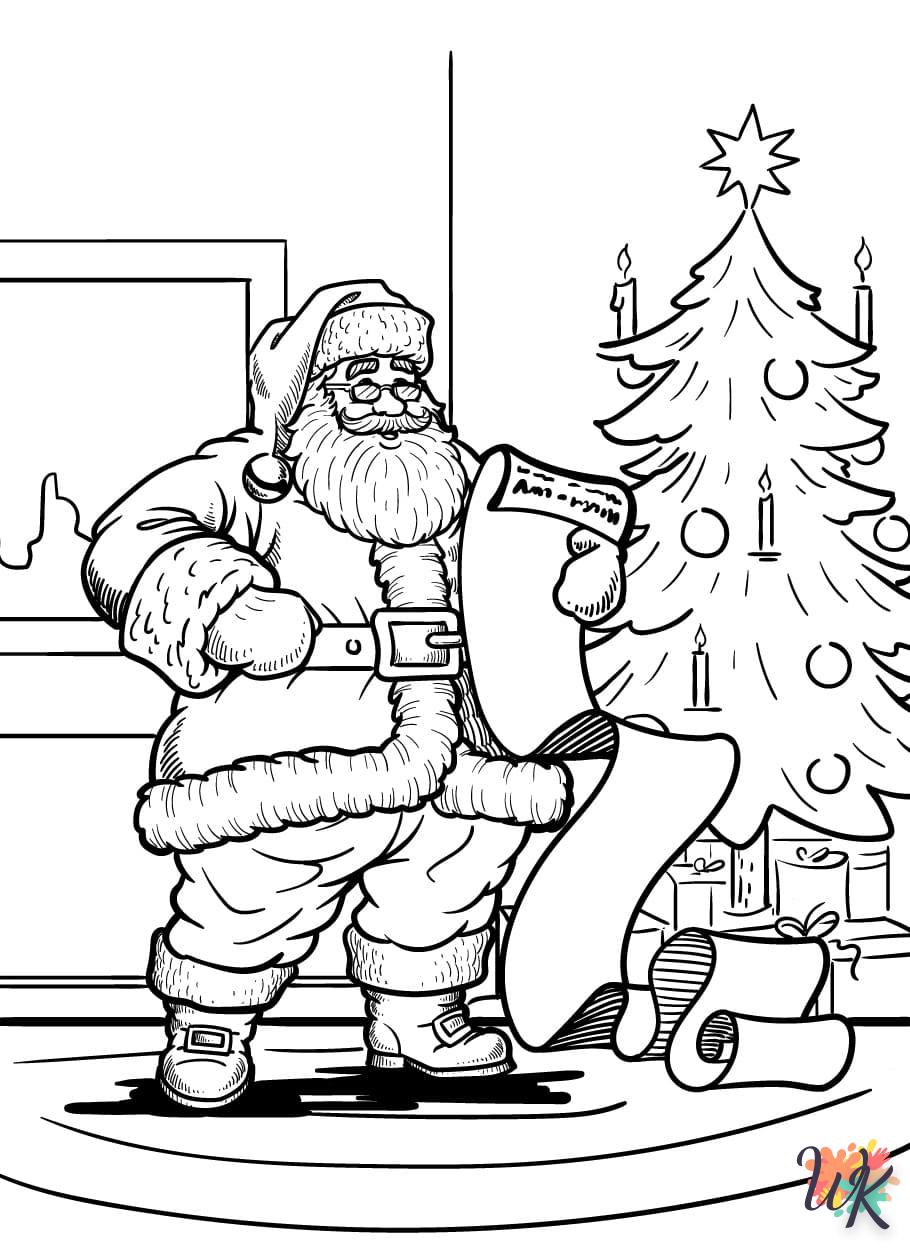 imprimer coloriage Noel  gratuit 1