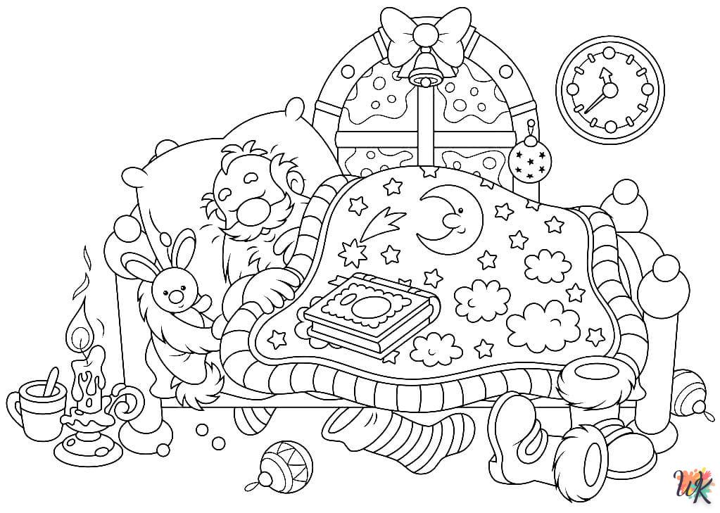 activité coloriage Noel  en ligne 4