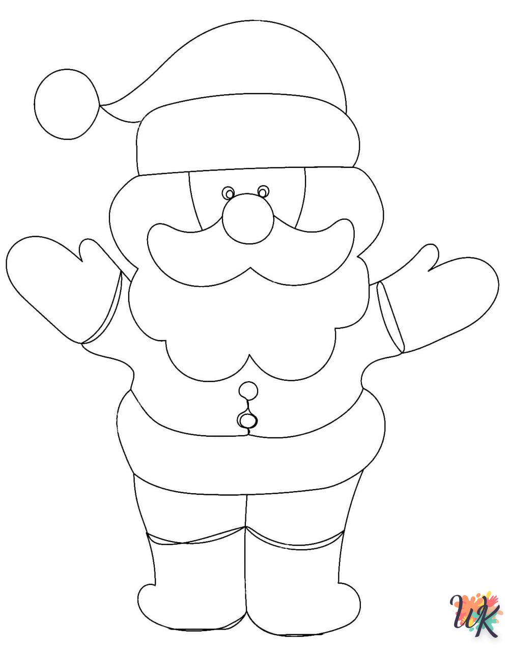 coloriage Noel  en ligne gratuit pour 12 ans 2