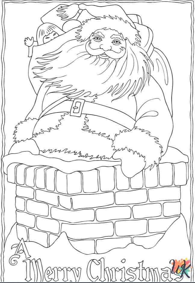 coloriage Noel  de pour enfants