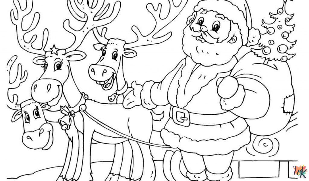 coloriage Noel  pour enfants