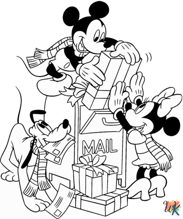 coloriage Disney  à imprimer pour enfant de 4 ans