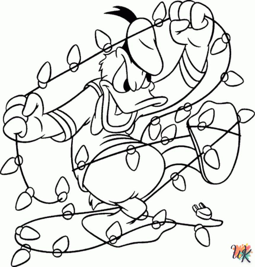 Disney coloring for children to print pdf 1