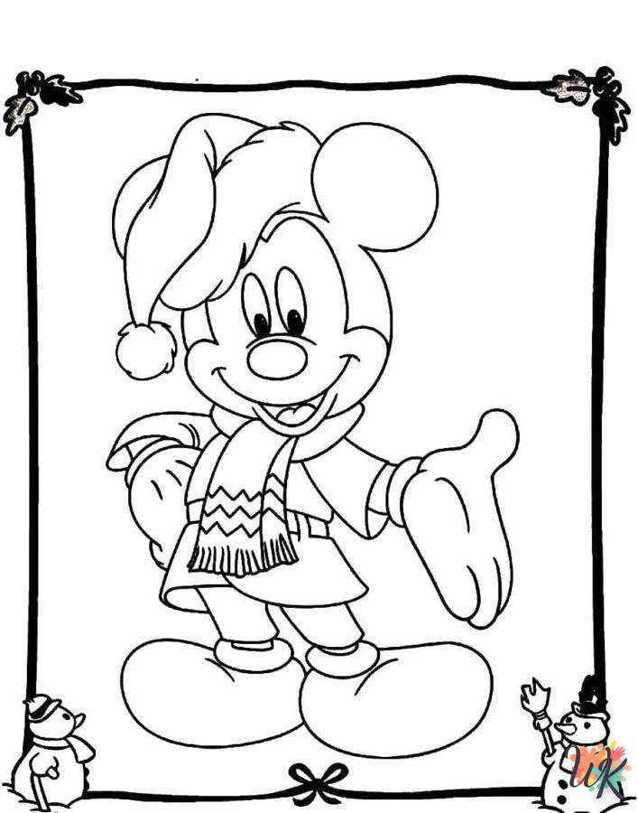 Disney coloring page for children aged 4 to print 1