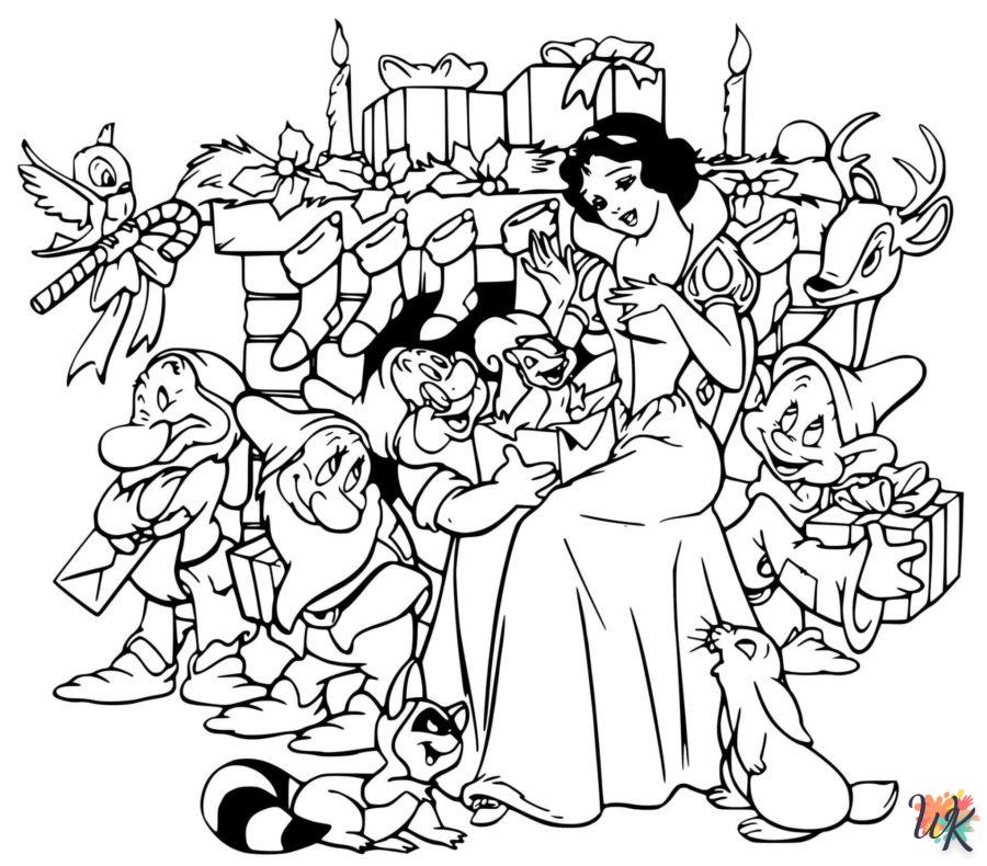 Disney coloring page to print for 8 year olds