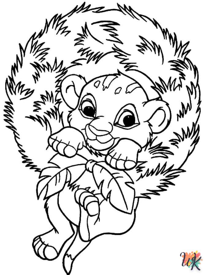 Disney animals coloring pages for children to print