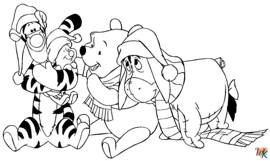 Disney coloring for children to print pdf 2