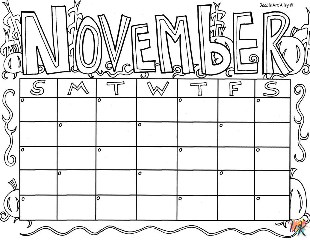 Coloriage November 14