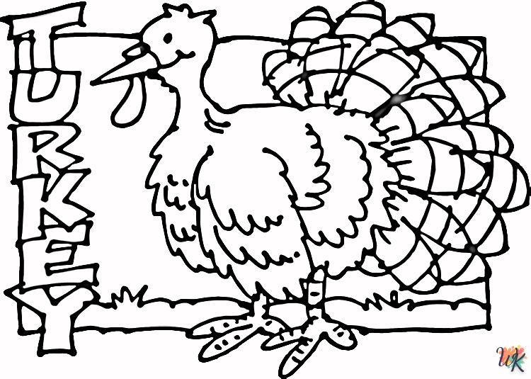 coloriage Automne  enfant à imprimer