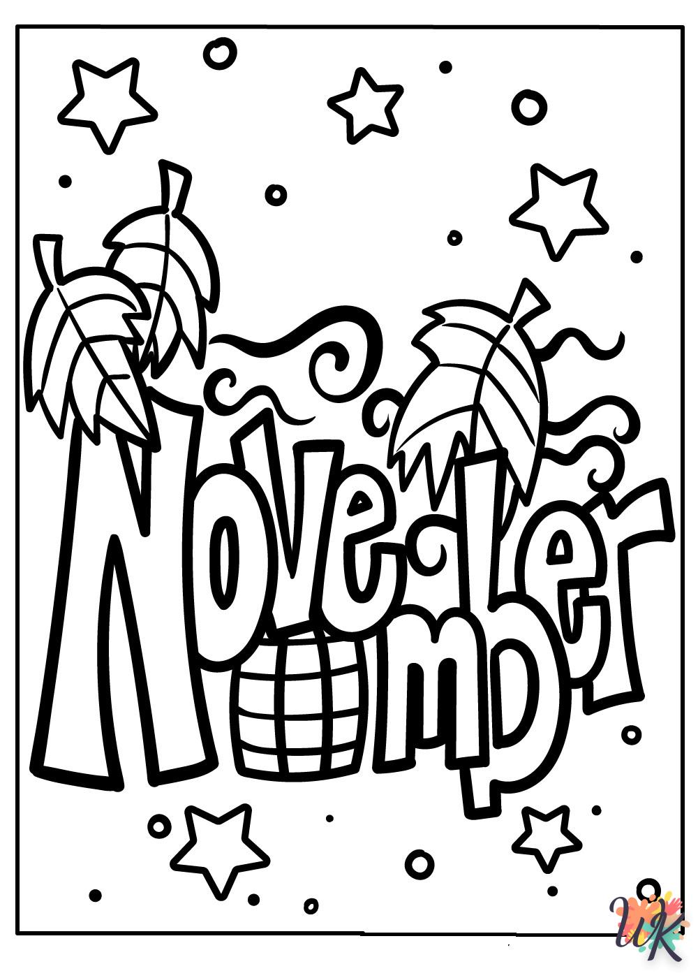 Coloriage November 33