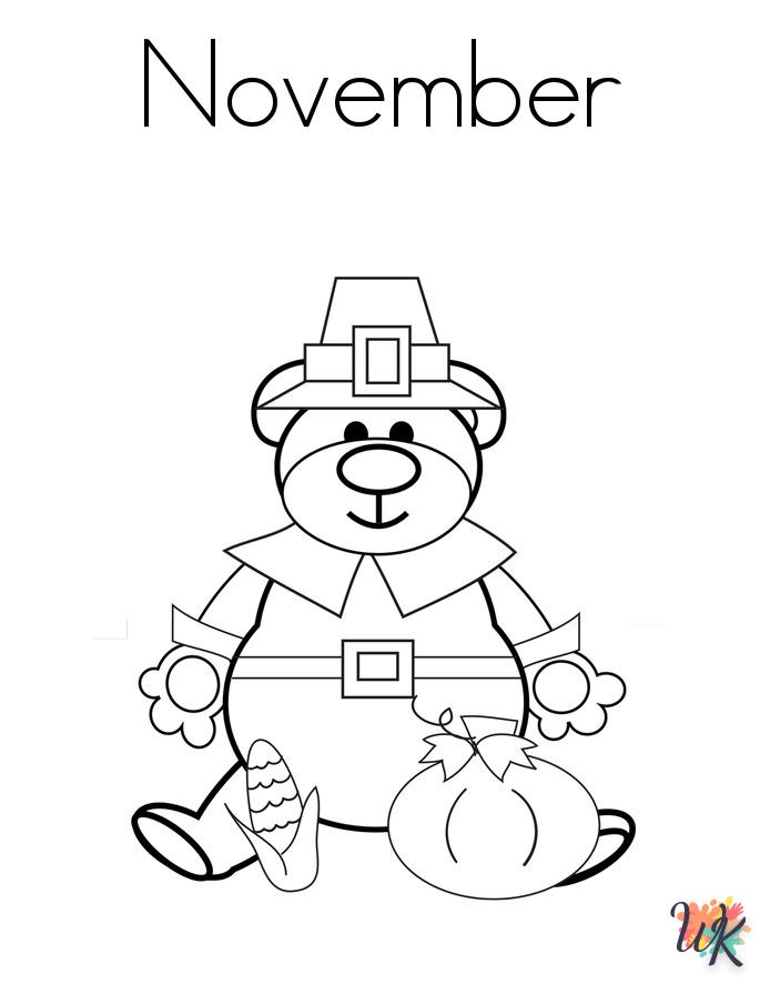 Coloriage November 36