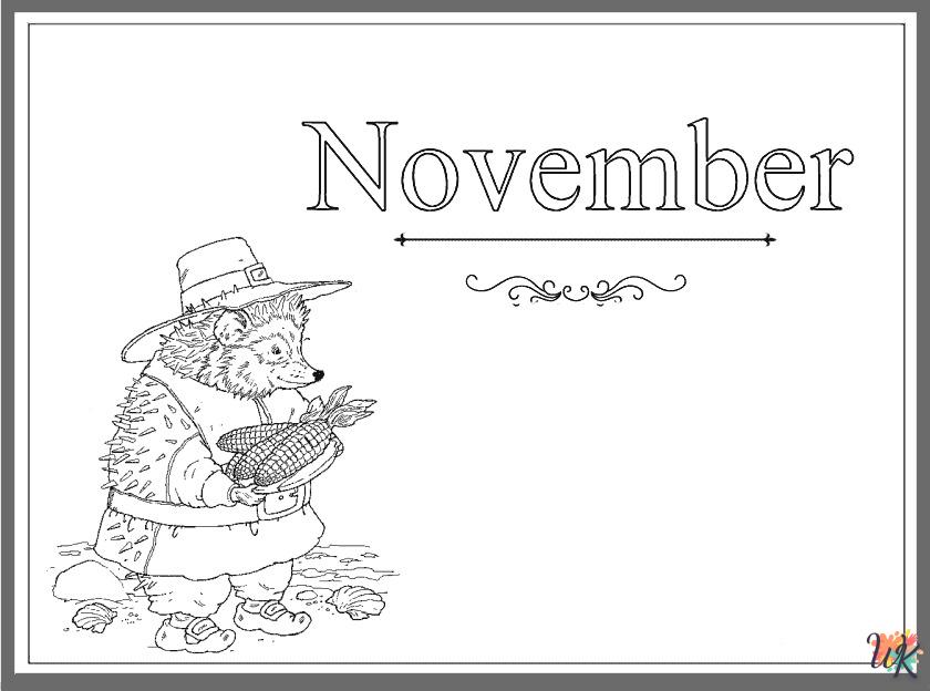 Coloriage November 4