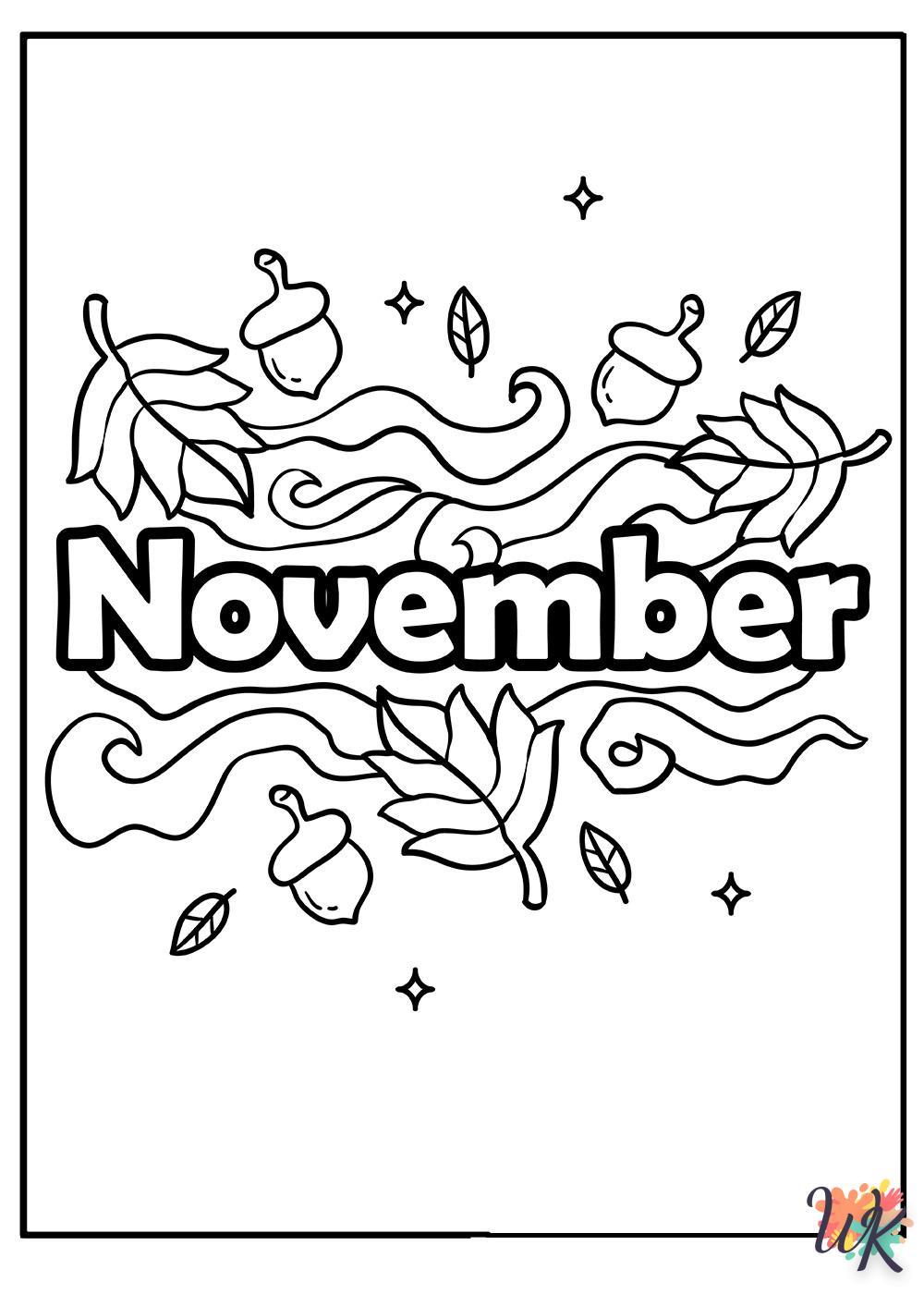 Coloriage November 5