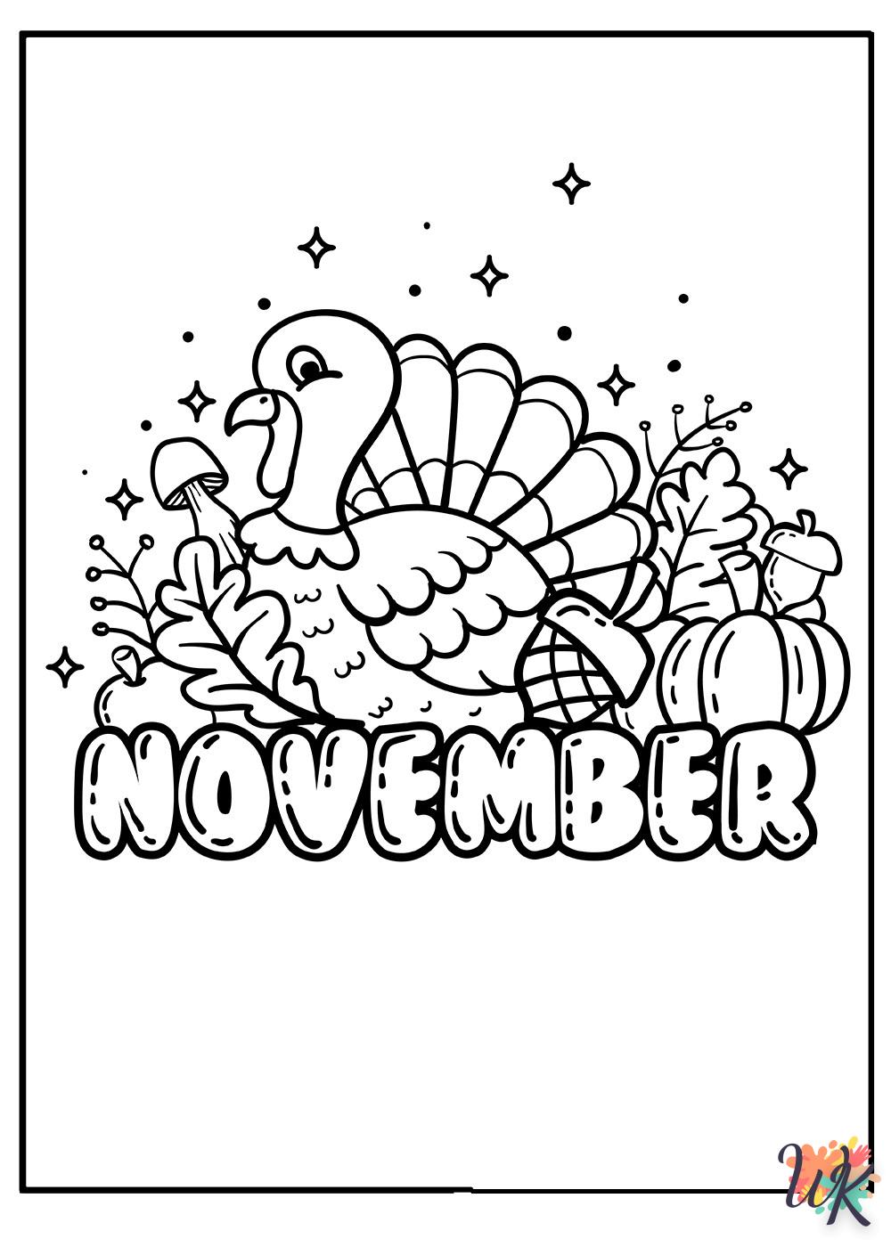 coloriage Automne  à imprimer pdf gratuit