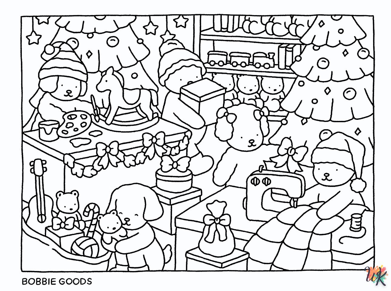 coloriage Bobbie Goods  et decoupage 1