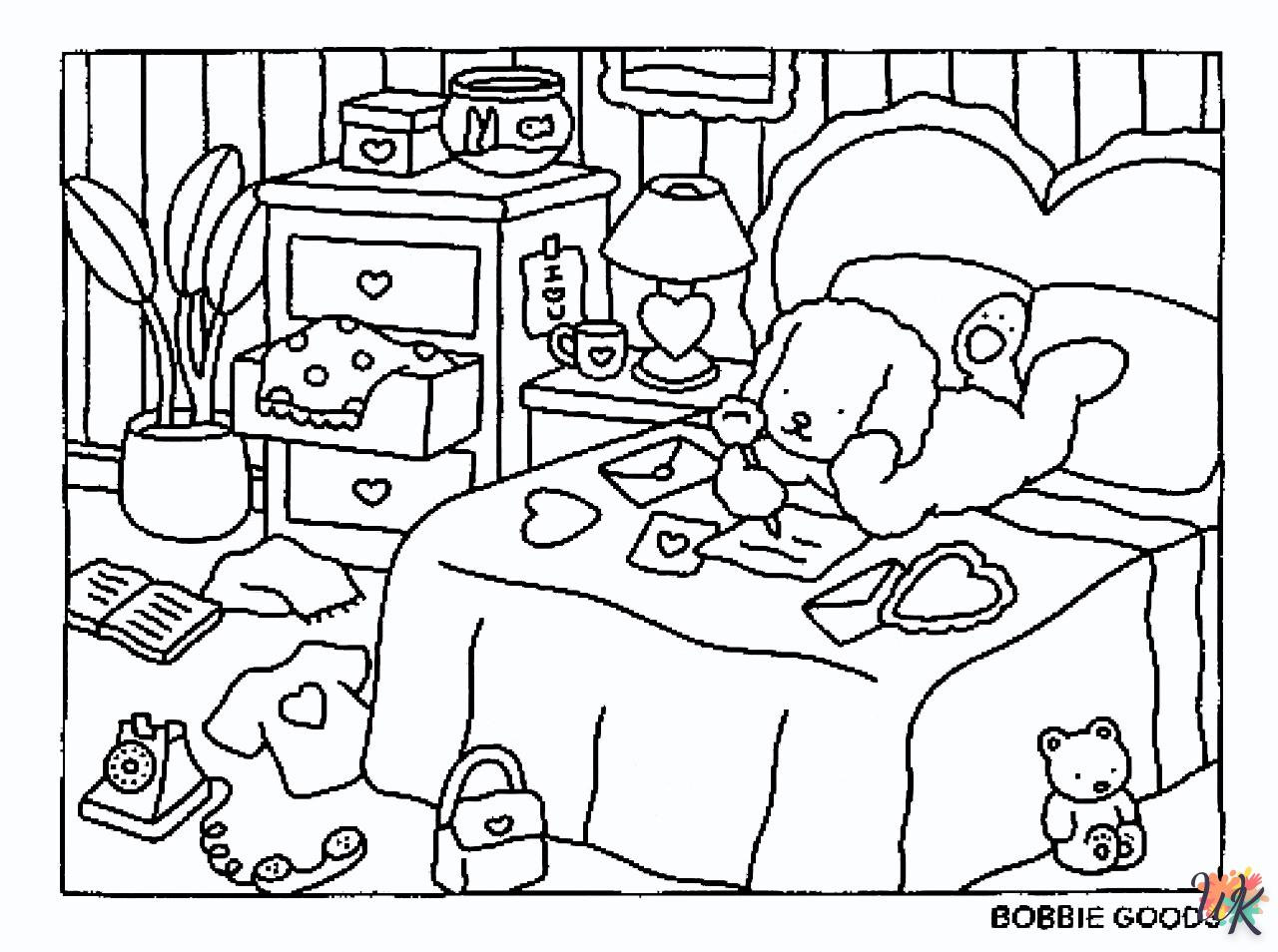 coloriage Bobbie Goods  educatif pour enfant