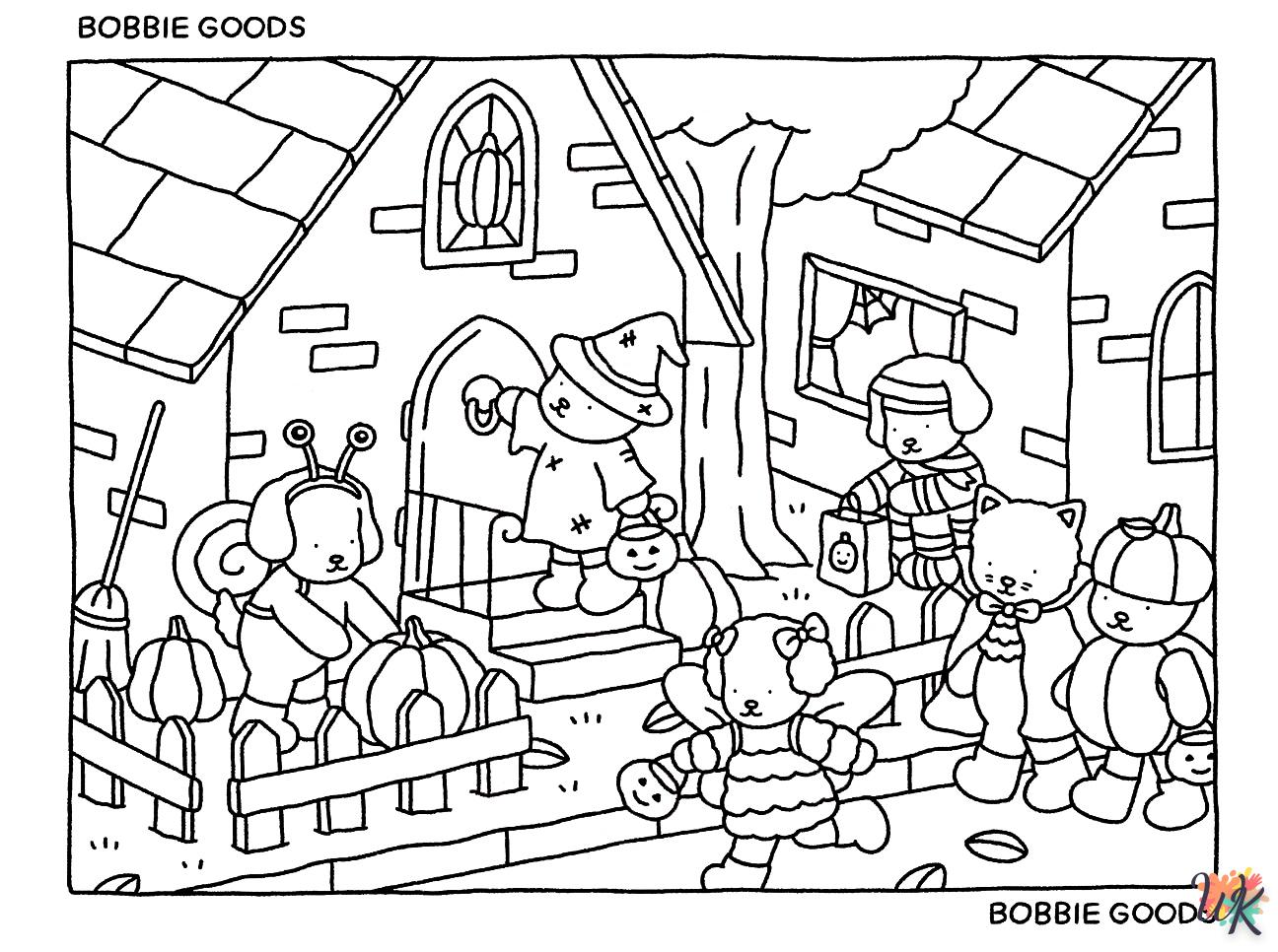 coloriage Bobbie Goods  et decoupage a imprimer gratuit