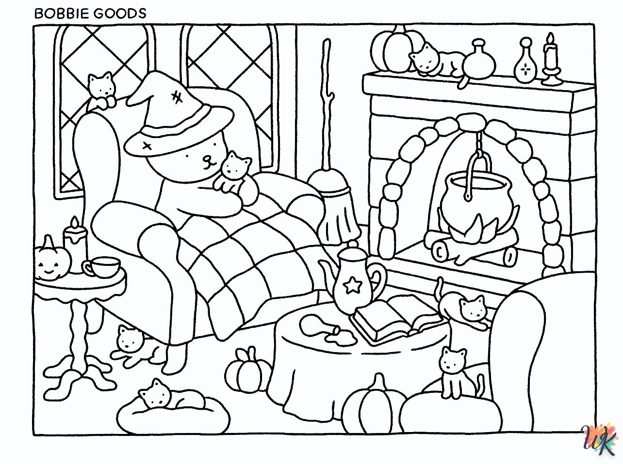 coloriage Bobbie Goods  enfant 5 ans à imprimer