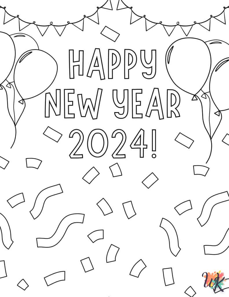 coloriage 2024  en ligne 8 ans