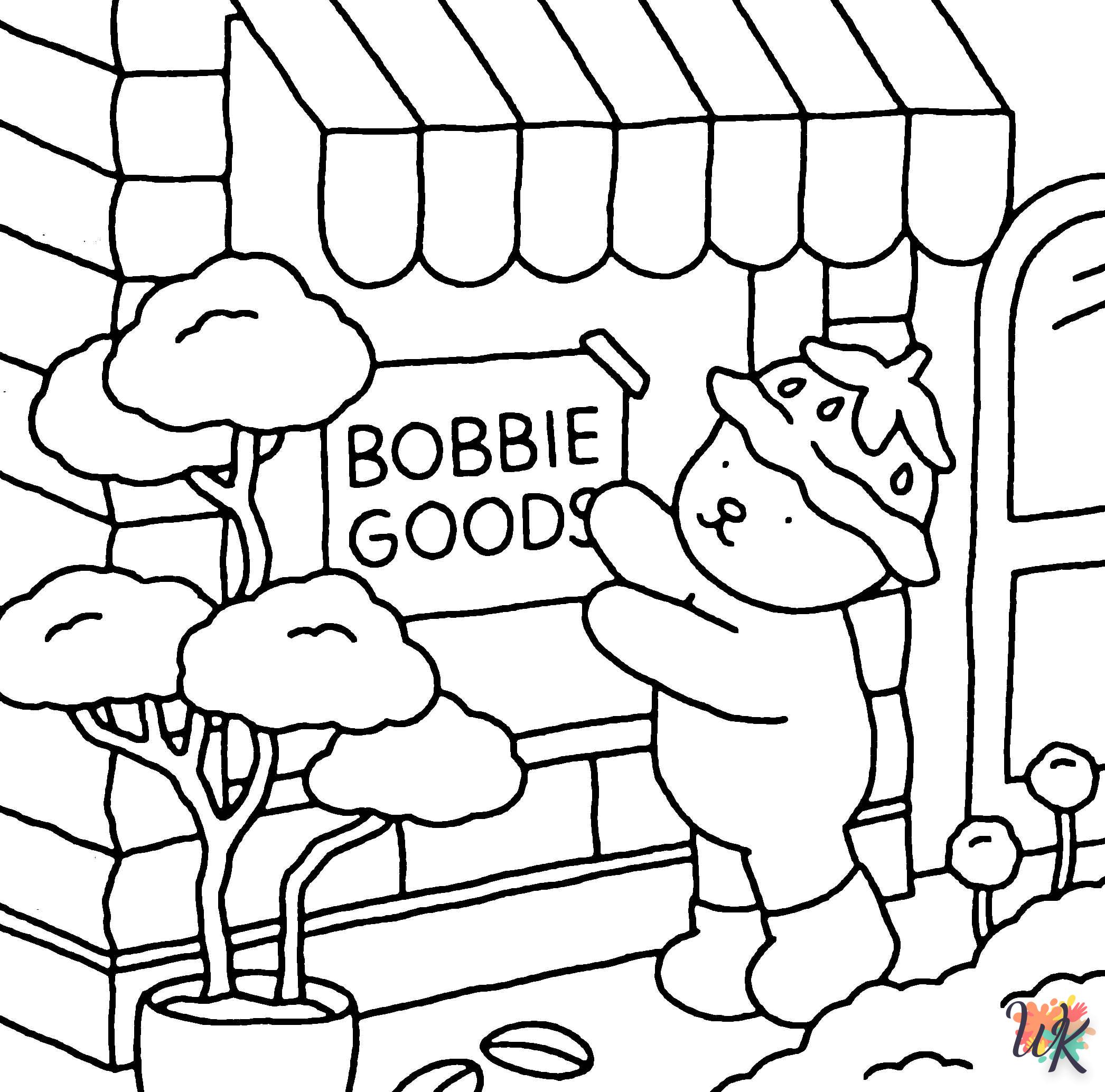 coloriage Bobbie Goods  automne en ligne gratuit à imprimer